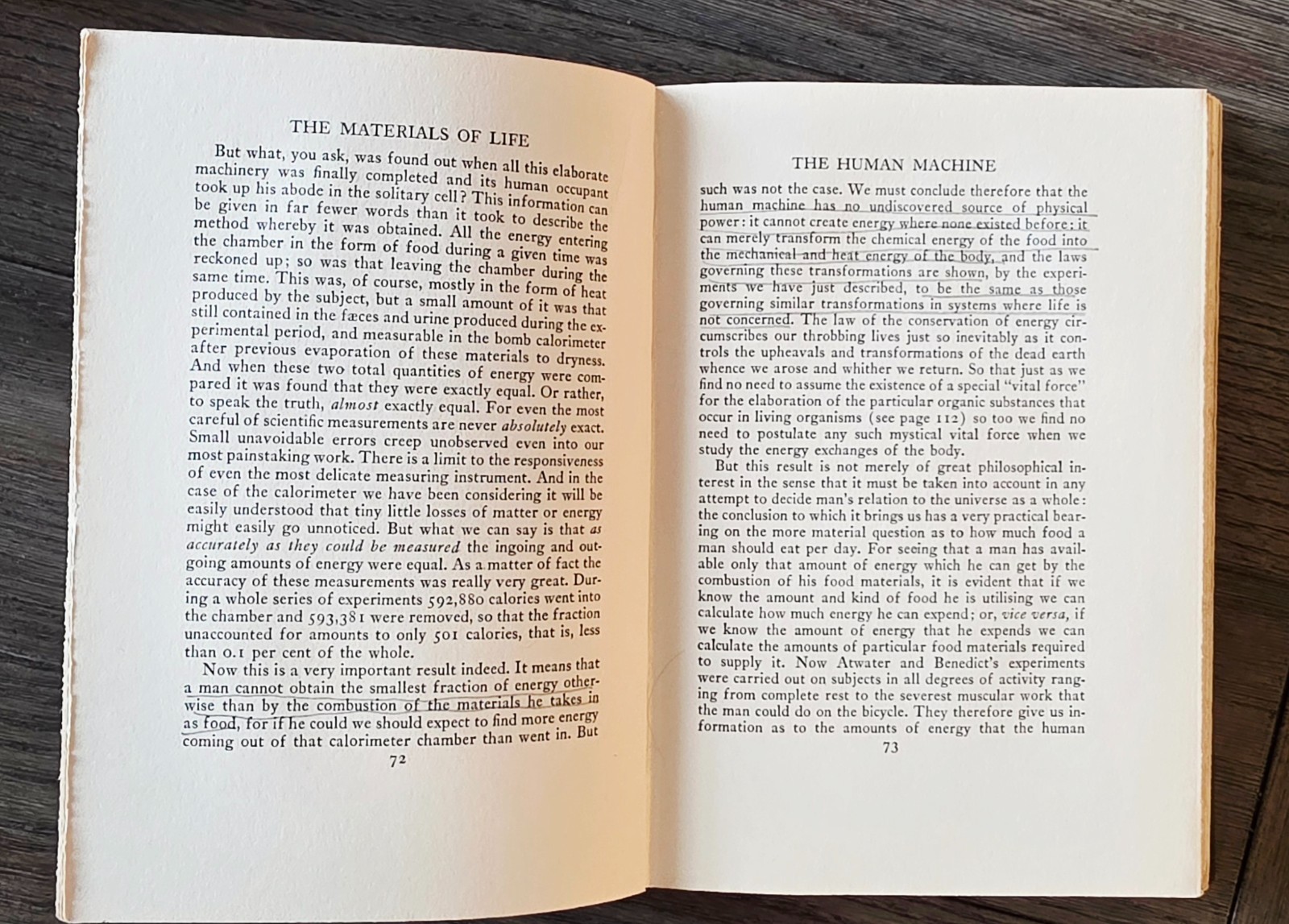 Vintage 1930 THE MATERIALS OF LIFE by Thomas R. Parsons 1st Edition Hardcover