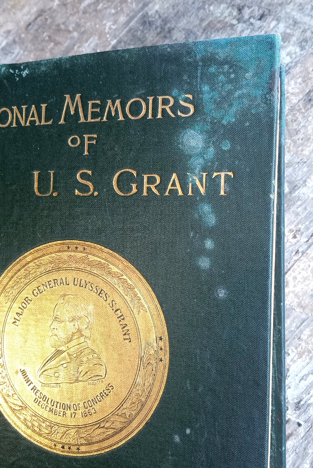 Personal Memoirs Of U.S. Grant ✬1885 Vol.I Antique HC✬ Ulysses Civil War Army