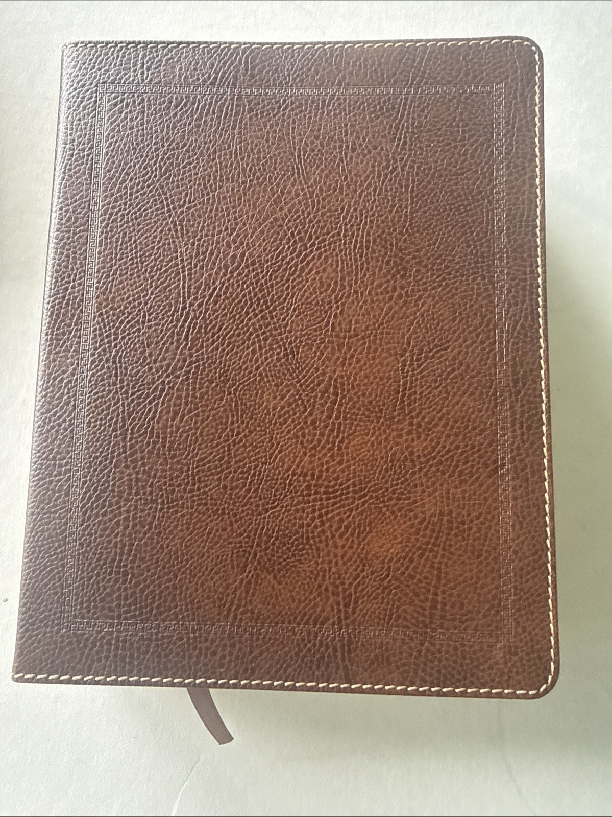 KJV Journal the Word Bible Large Print Brown Bonded Leather Reflect Journal Draw