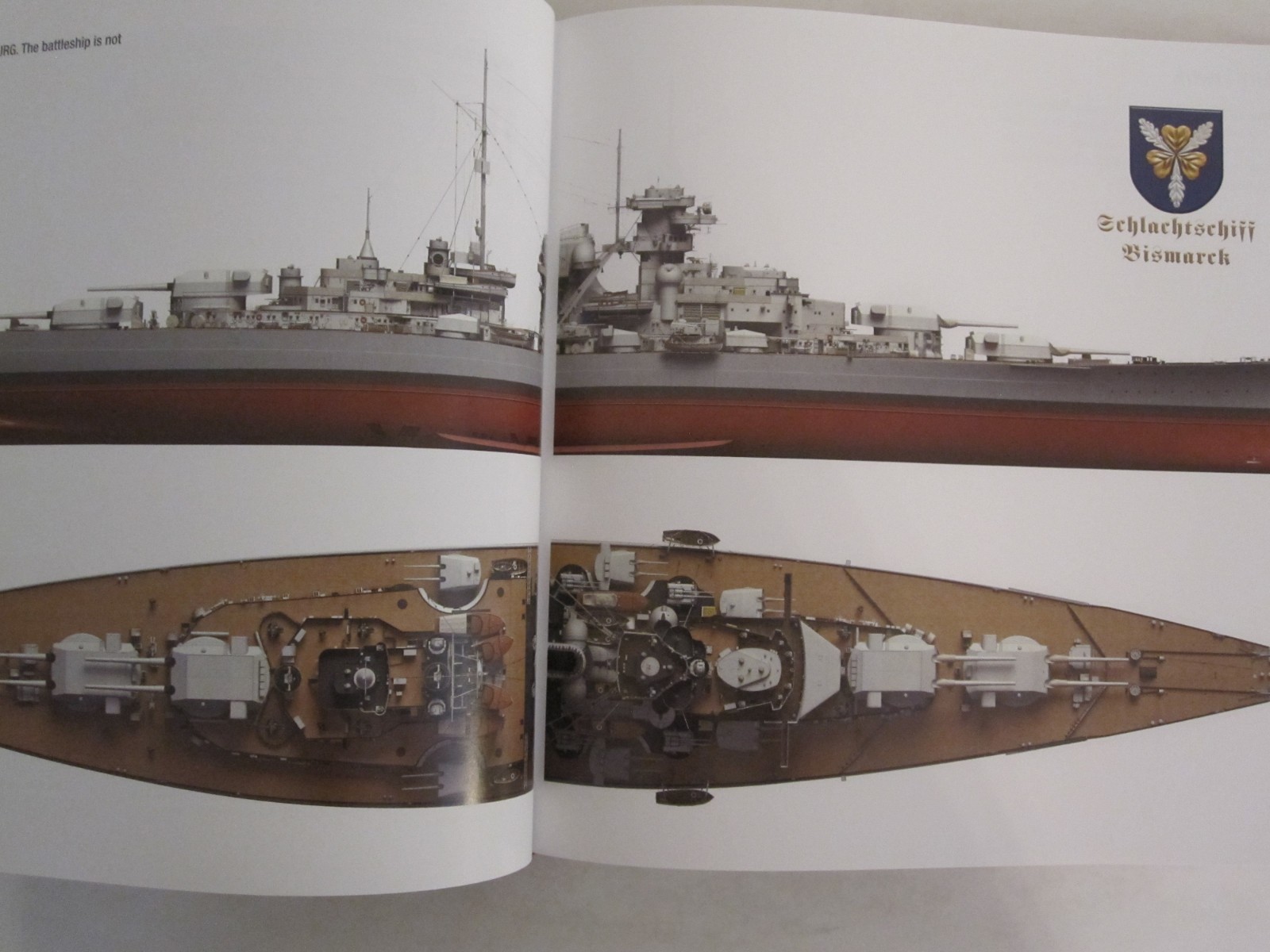The Battleship Bismarck (Anatomy of The Ship) Hardcover, 256 pages
