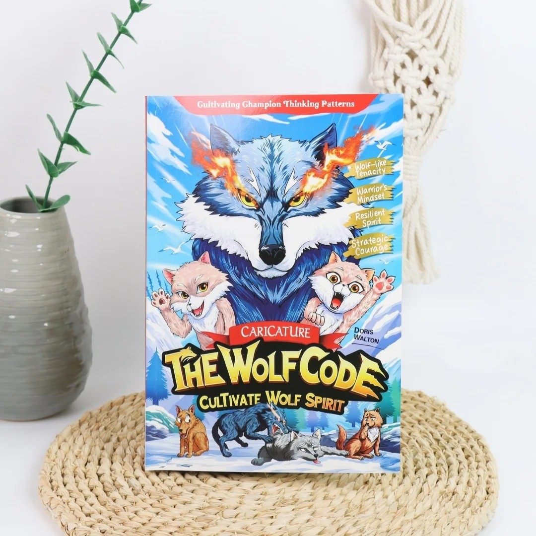 The Wolf Code Cultivate Wolf Spirit Growth Mindset Children’s Book English