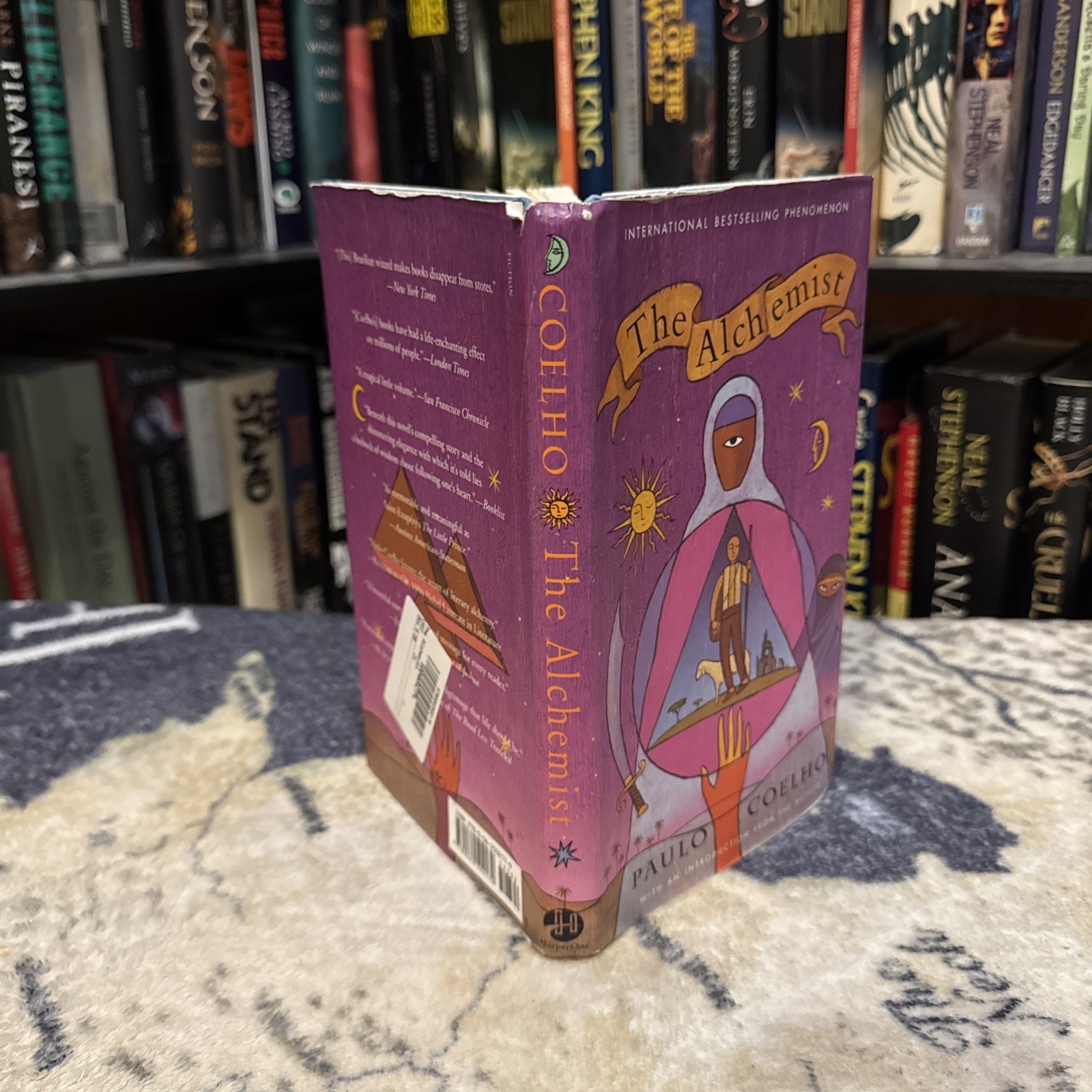 The Alchemist by Paulo Coelho (Hardcover) Anniversary Edition, G, MAILS FAST