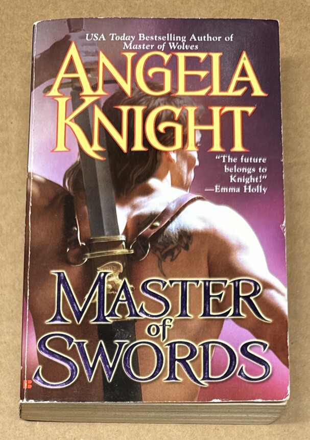 Master of Swords by Angela Knight (2006, UK- A Format Paperback, GOOD)