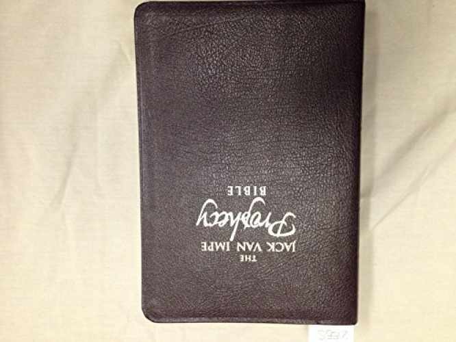 Jack Van Impe Prophecy Bible – Leather Bound, by Jack Van Impe – Very Good