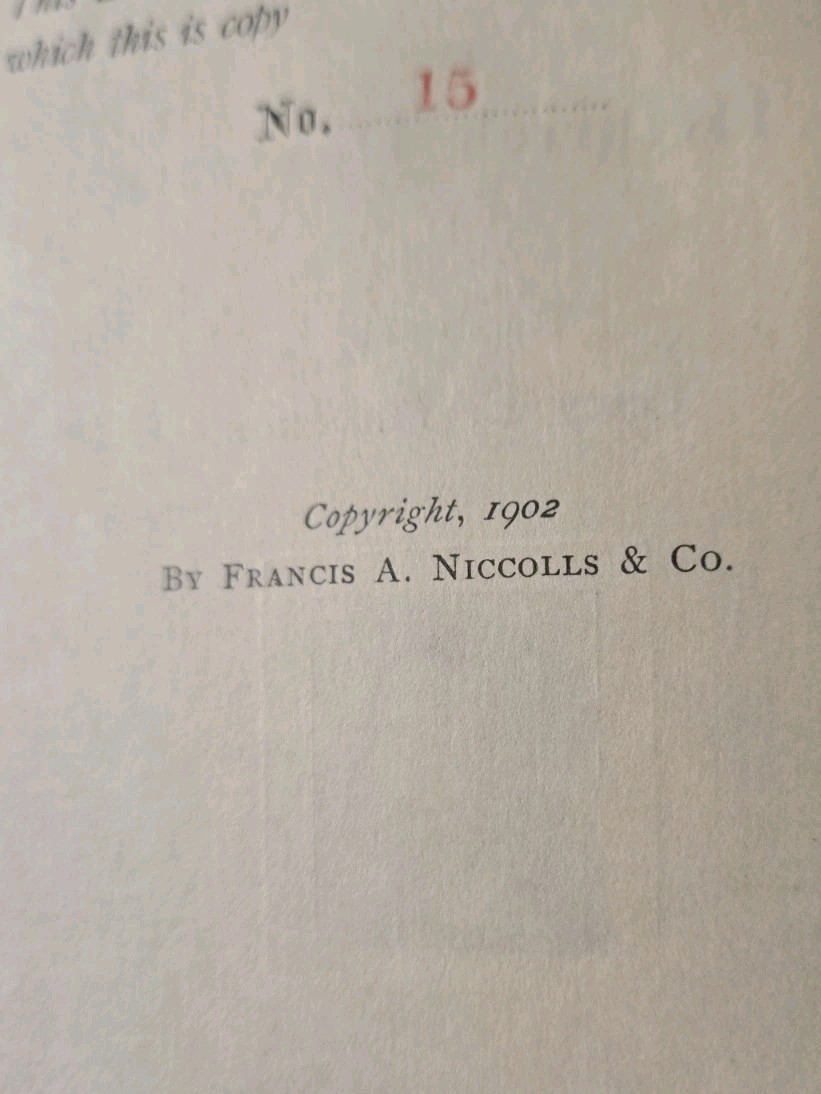 1902 The Life Of Schiller by Heinrich Duntzer Luxury Edition #15 of 1,000
