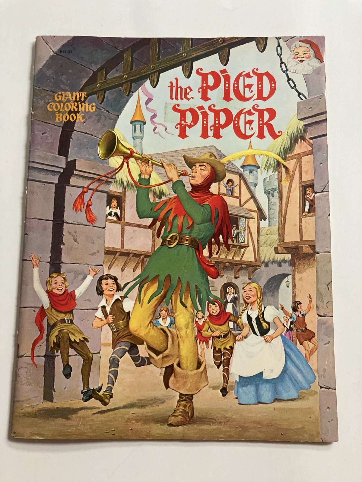 Vintage – Seven (7) Clean Giant Coloring Books – Wizard of OZ, Pinocchio,