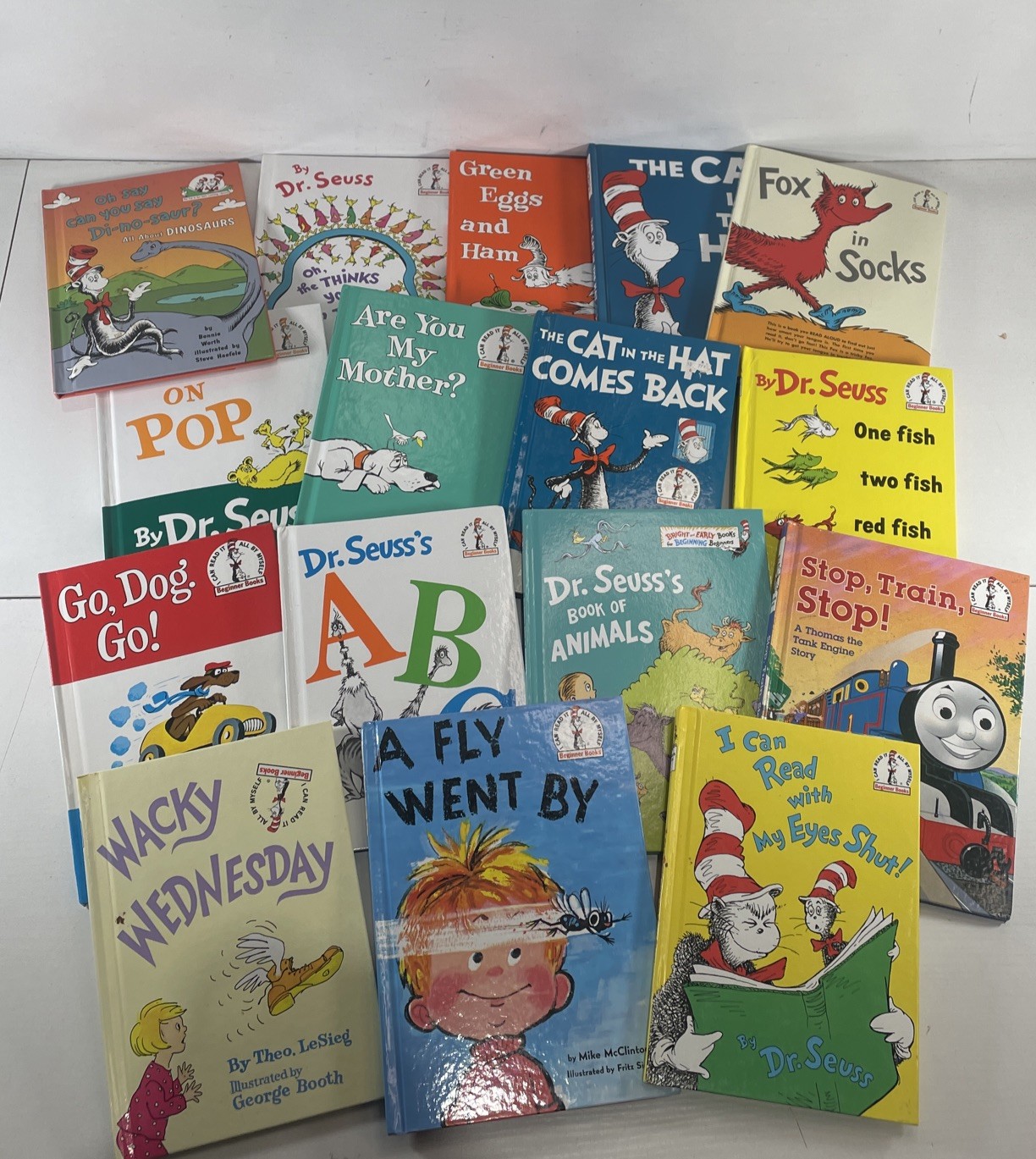Lot of 10 RANDOM Dr. Seuss I Can Read Beginner Children’s Books Hardcover