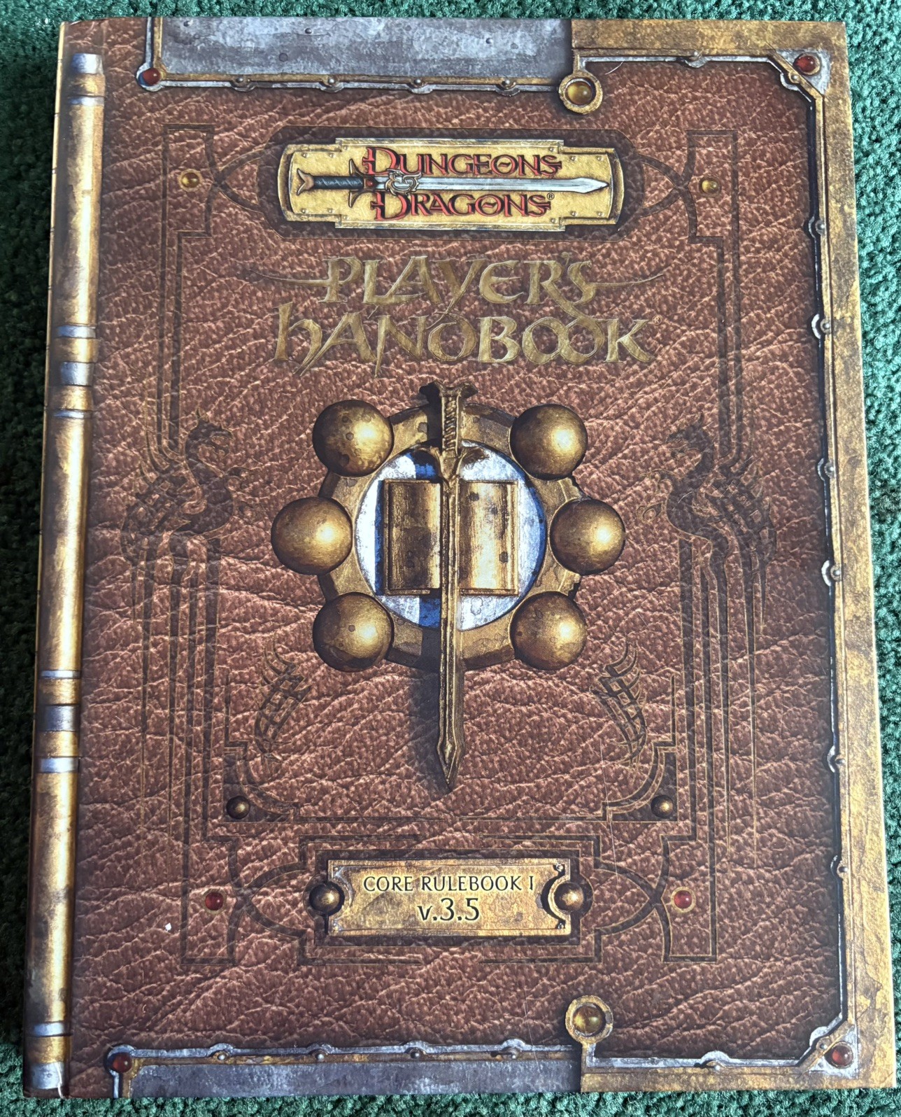 Premium Hardcover Dungeon’s & Dragons Player’s Handbook: v.3.5.
