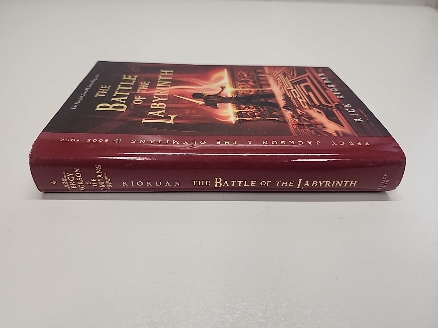 THE BATTLE OF THE LABYRINTH by Rick Riordan HC/DJ First Edition 1st Printing