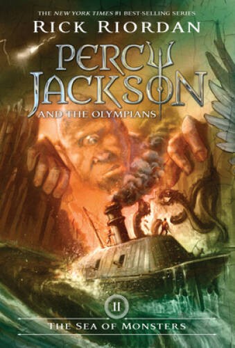 The Sea of Monsters (Percy Jackson and the Olympians, Book 2) – Paperback – GOOD