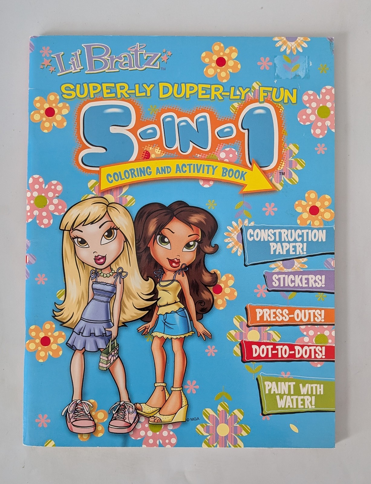 Lil’ Bratz 5 in 1 Super-ly Duper-ly Coloring and Activity Book