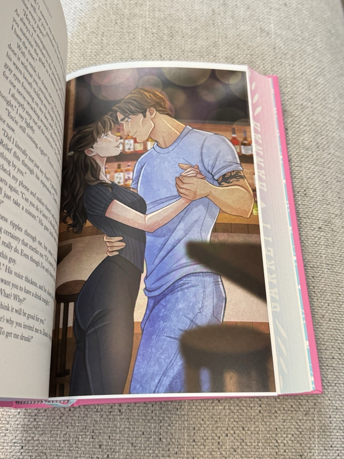 The Deal By Elle Kennedy Collector’s Edition Off Campus Hardcover Stenciled Edge