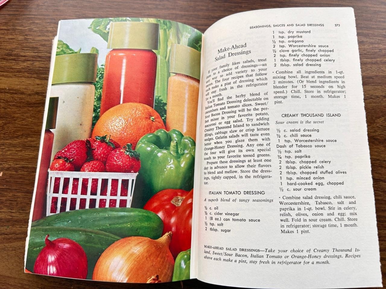 Americas Best Vegetable Recipes Cookbook 1970 vintage Farm Journal 336 pages