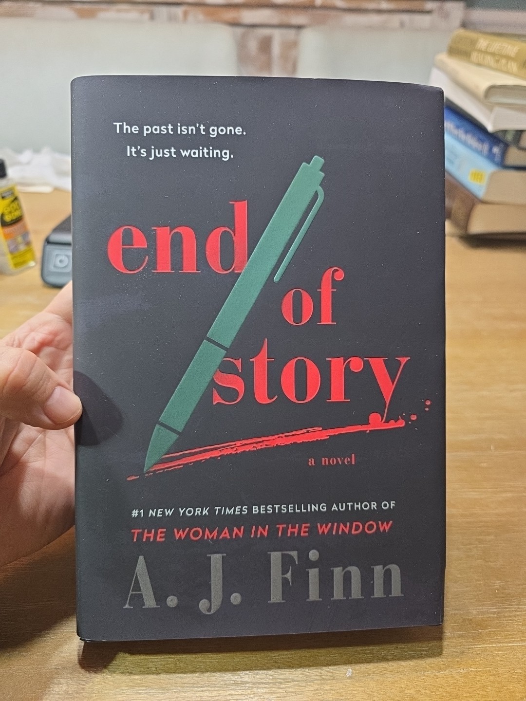 End of Story : A Novel by A. J. Finn (2024, Hardcover), 1st Edition