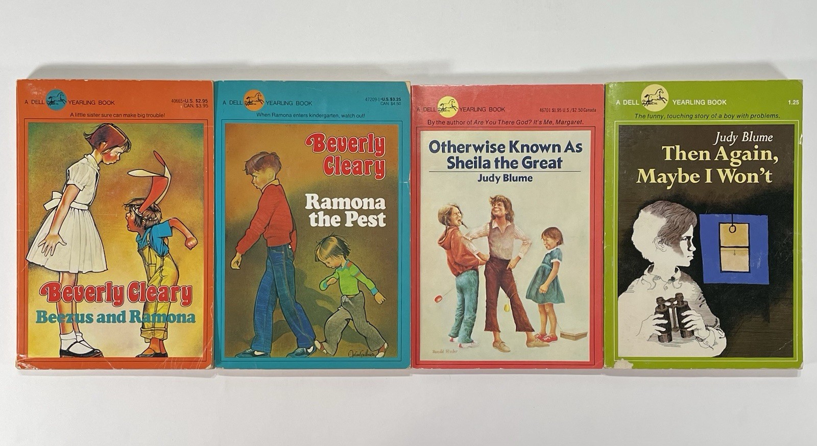 Lot 18 Vintage Dell Yearling Paperback Books Judy Blume Beverly Cleary 80’s