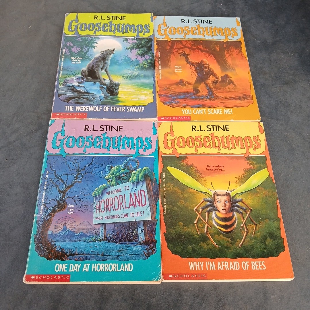 Goosebumps Books Lot of 39 Vintage 90s Original First Printing 1 3-38, 43-44, 47