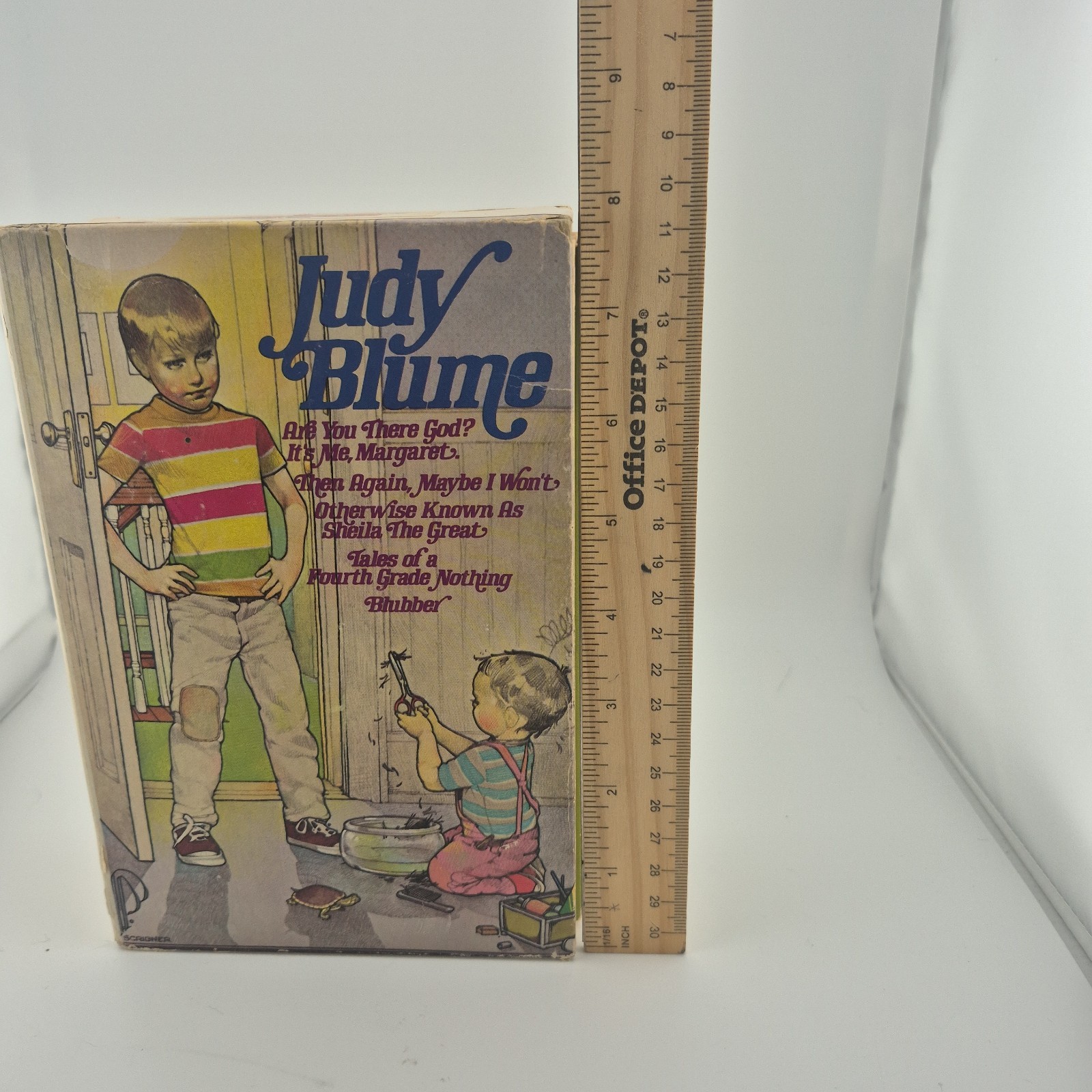 Judy Blume 5 Book Box Set 1970’s Paperback Various Titles