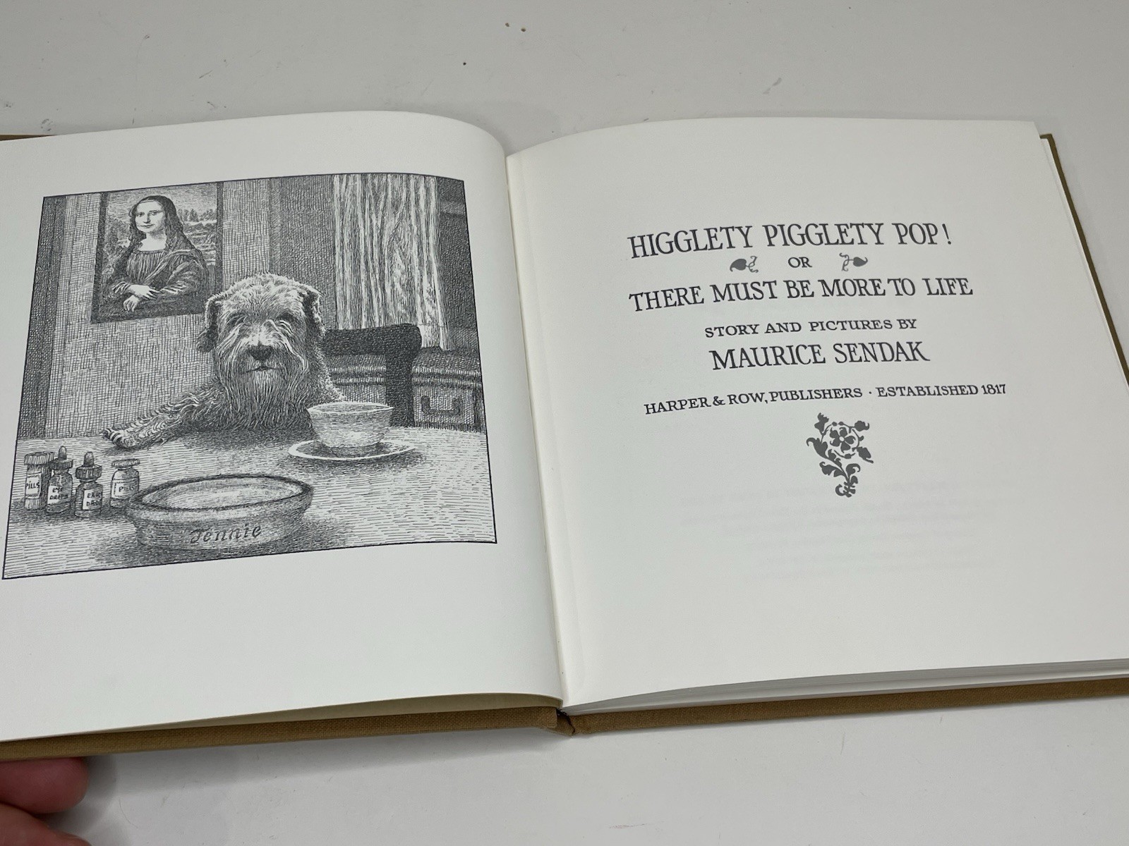 RARE Maurice Sendak 1st Ed Higglety Pigglety Pop! or There Must Be More to Life