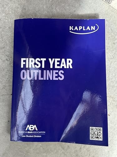 First Year Outlines – VERY GOOD