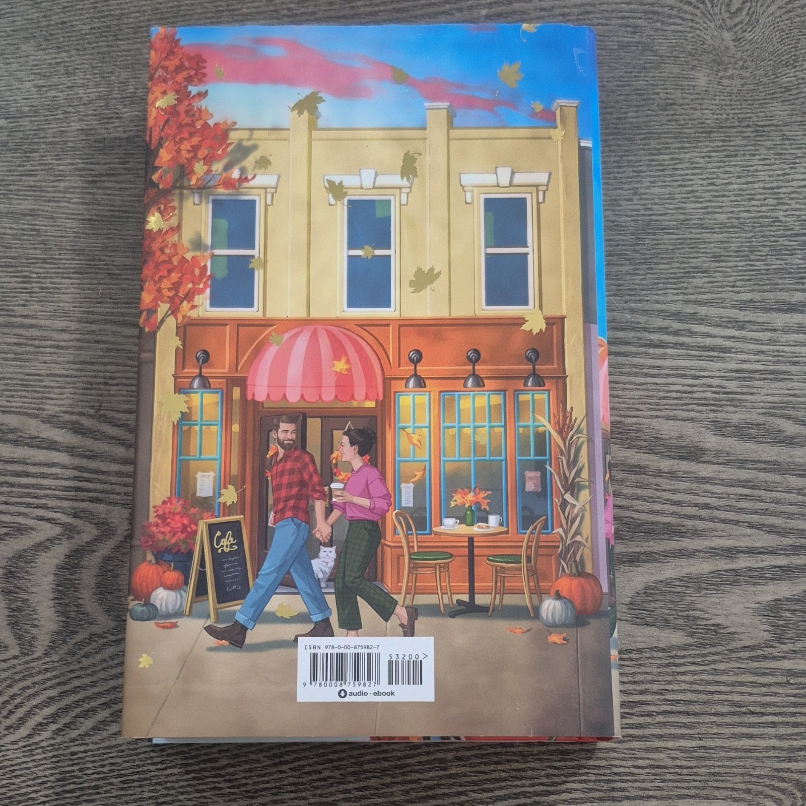 The Pumpkin Spice Café by Laurie Gilmore Hardcover Romance with Dust Jacket