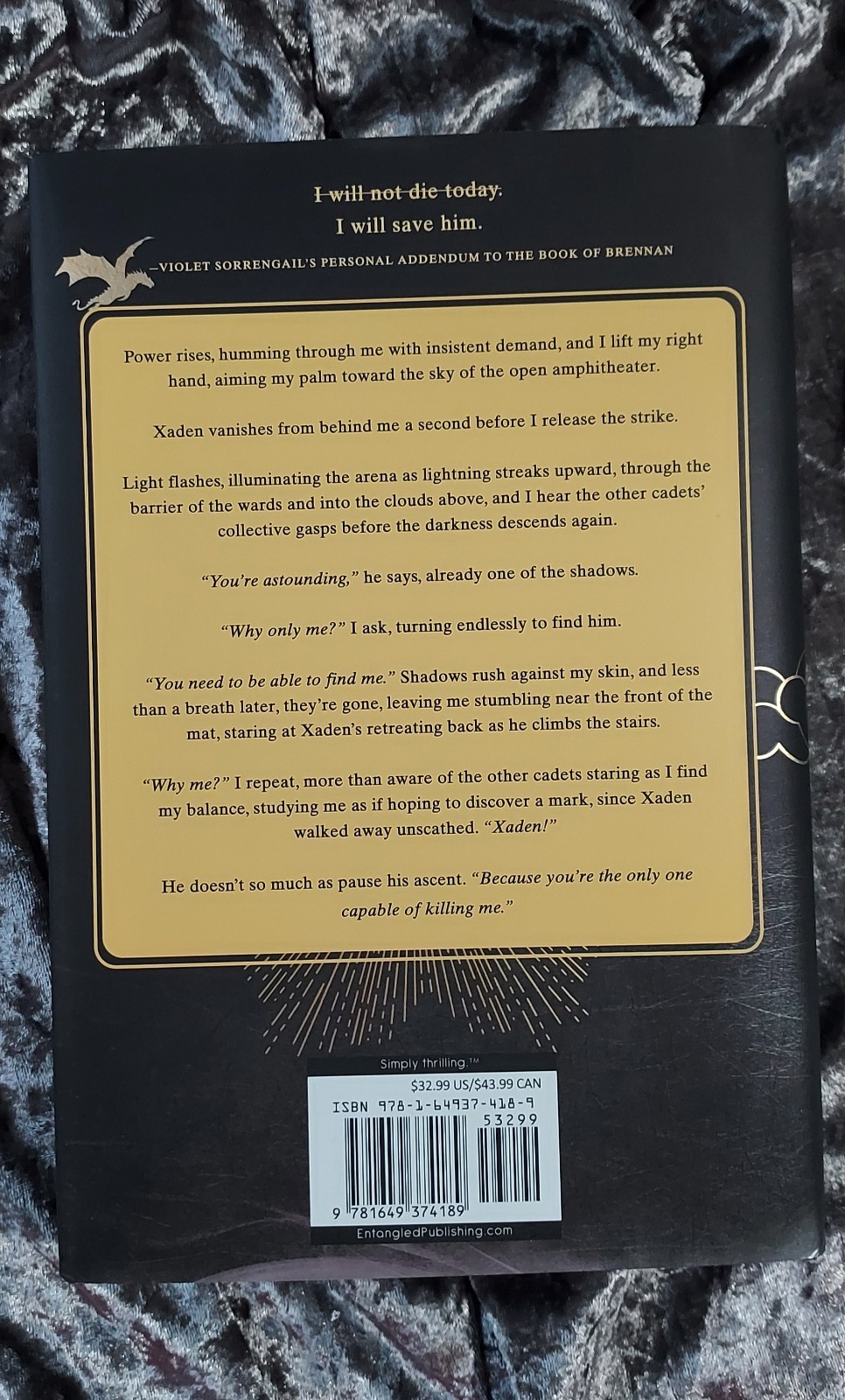 Onyx Storm Deluxe Limited Edition Hardcover