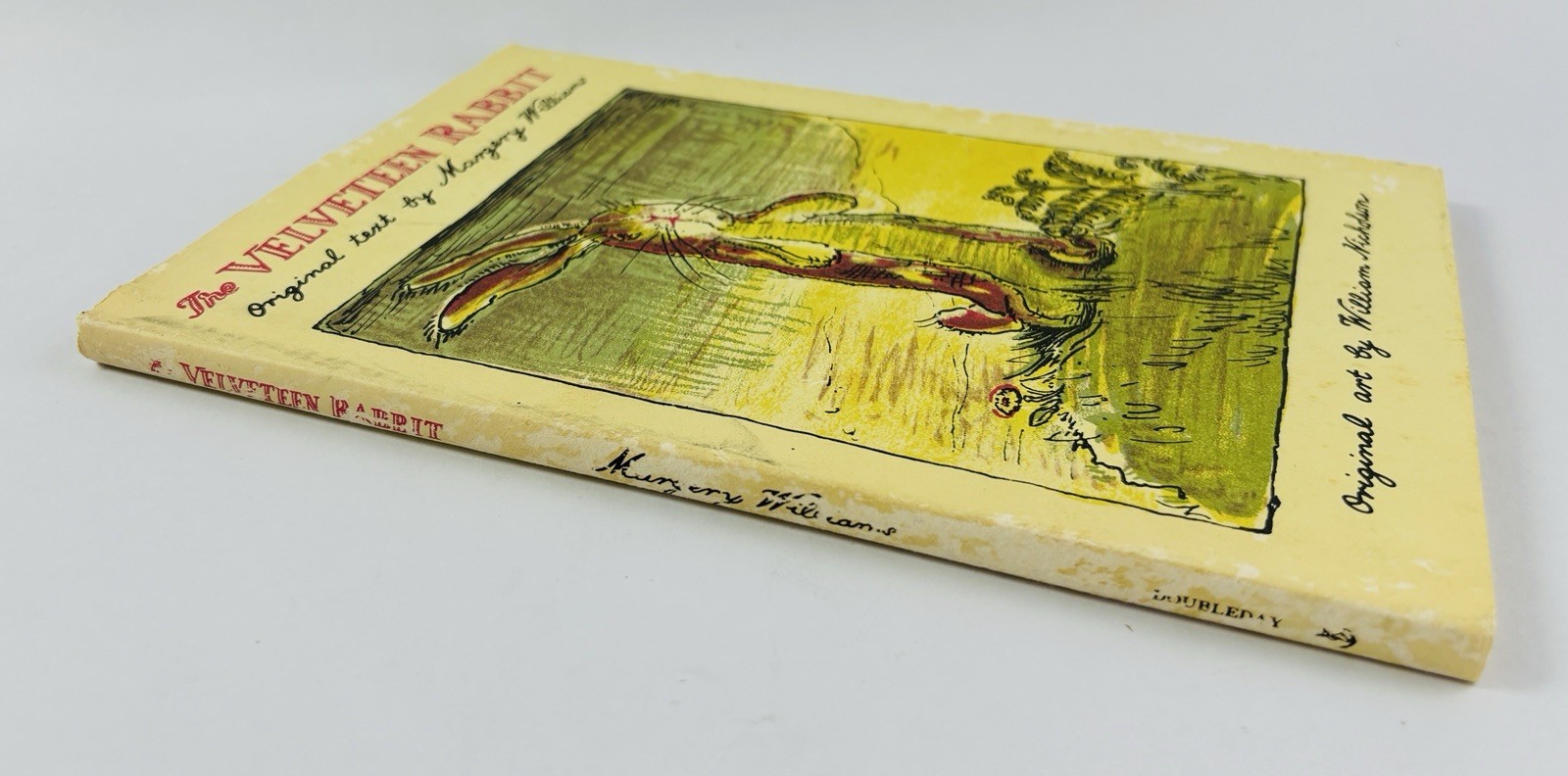 The Velveteen Rabbit Margery Williams 1980s Doubleday HCDJ Original 1922 Art