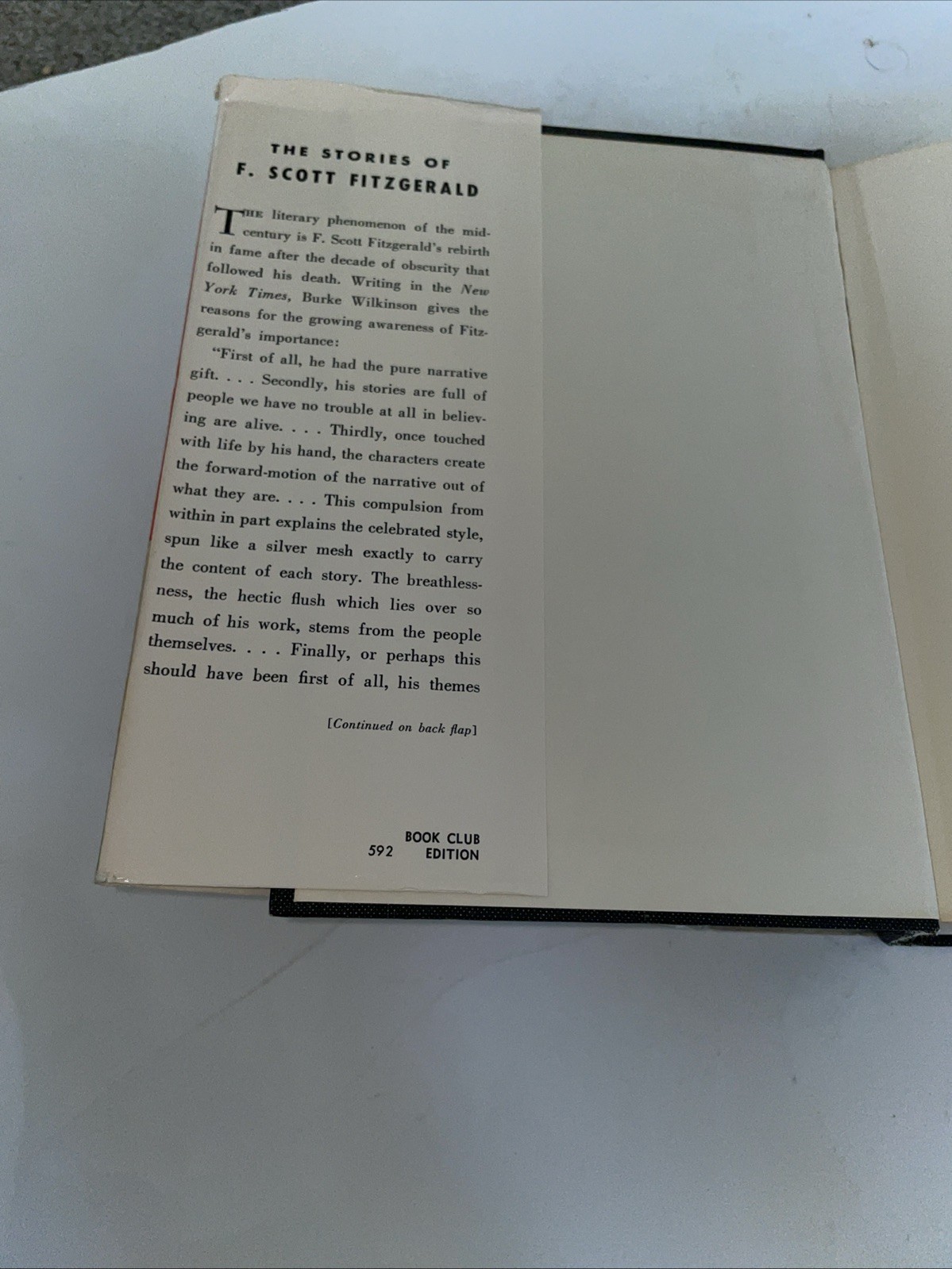 The Stories of F. Scott Fitzgerald Hardcover Twenty-eight Stories Scribners Hc –