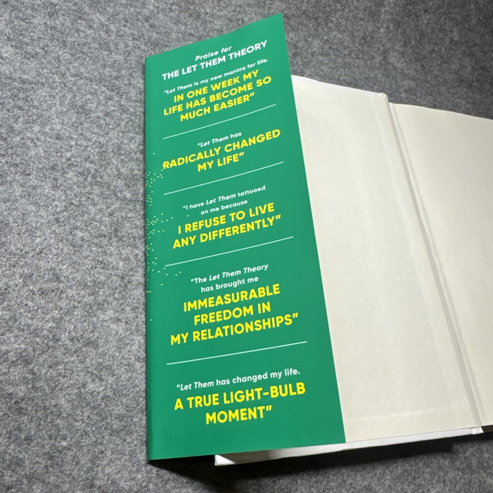 The Let Them Theory – A Life-Changing Tool By Mel Robbins( 1st Edition, 2024)