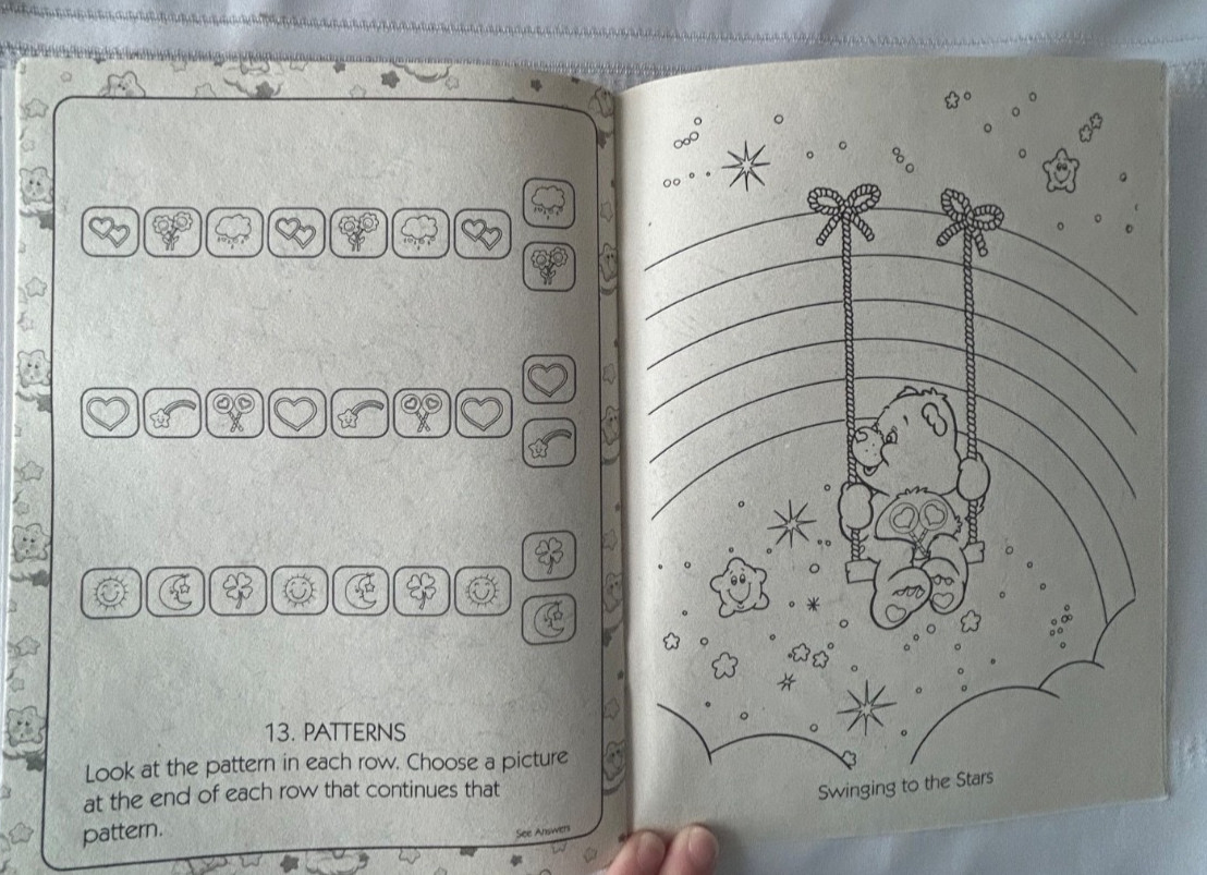 Care Bears 5-in-1 Coloring & Activity Book 2006