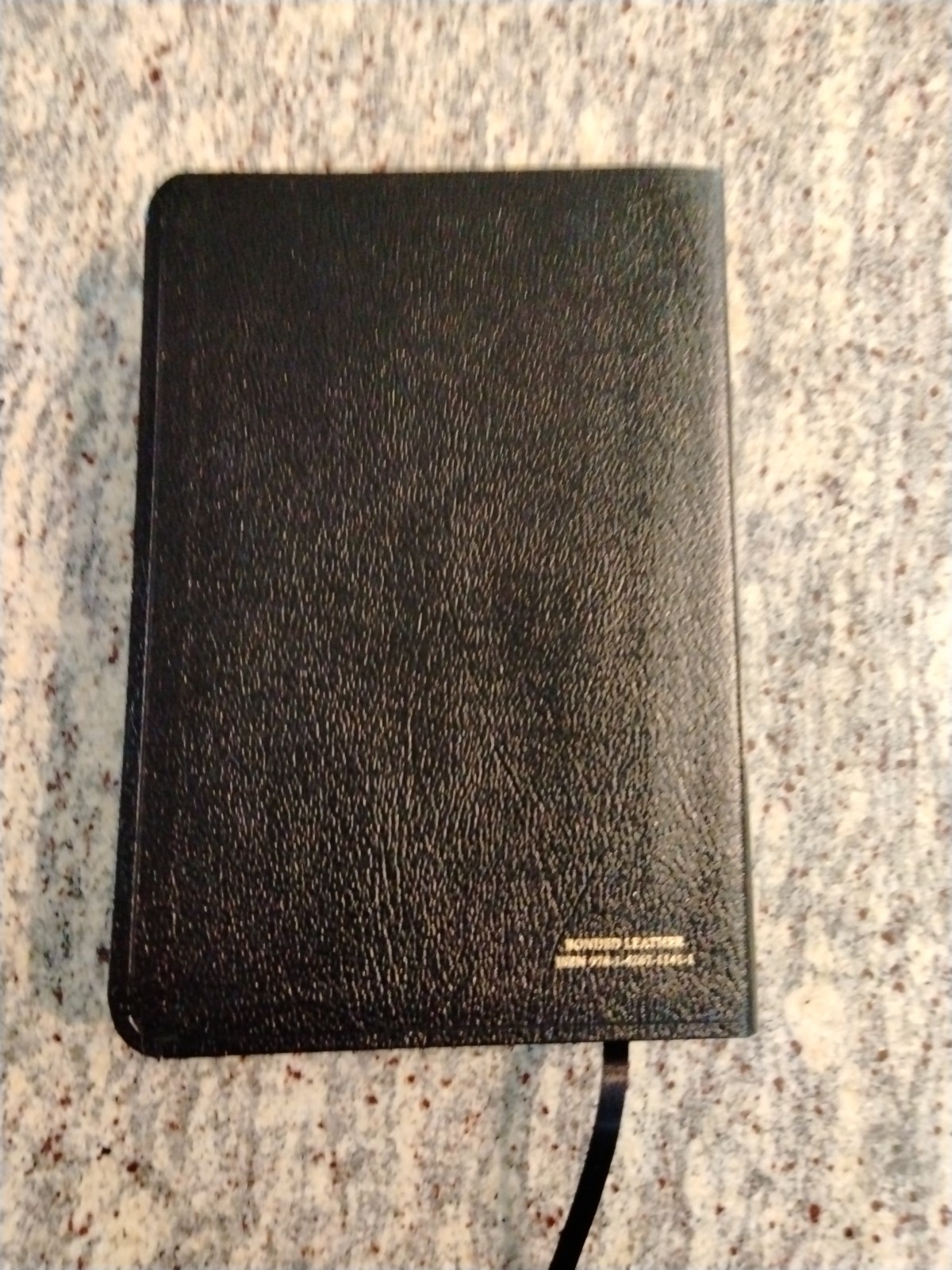 Black/Bonded Leather Bible Premium NRSV New Revised Standard Version Gilded edge