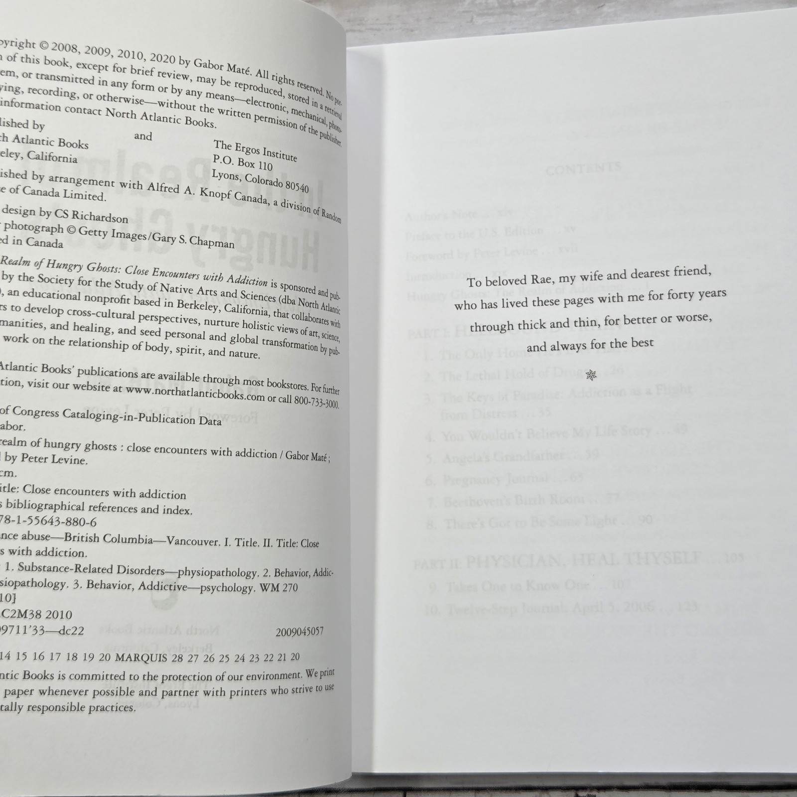 Gabor Maté In the Realm of Hungry Ghosts Book Psychology Non-Fiction Paperback