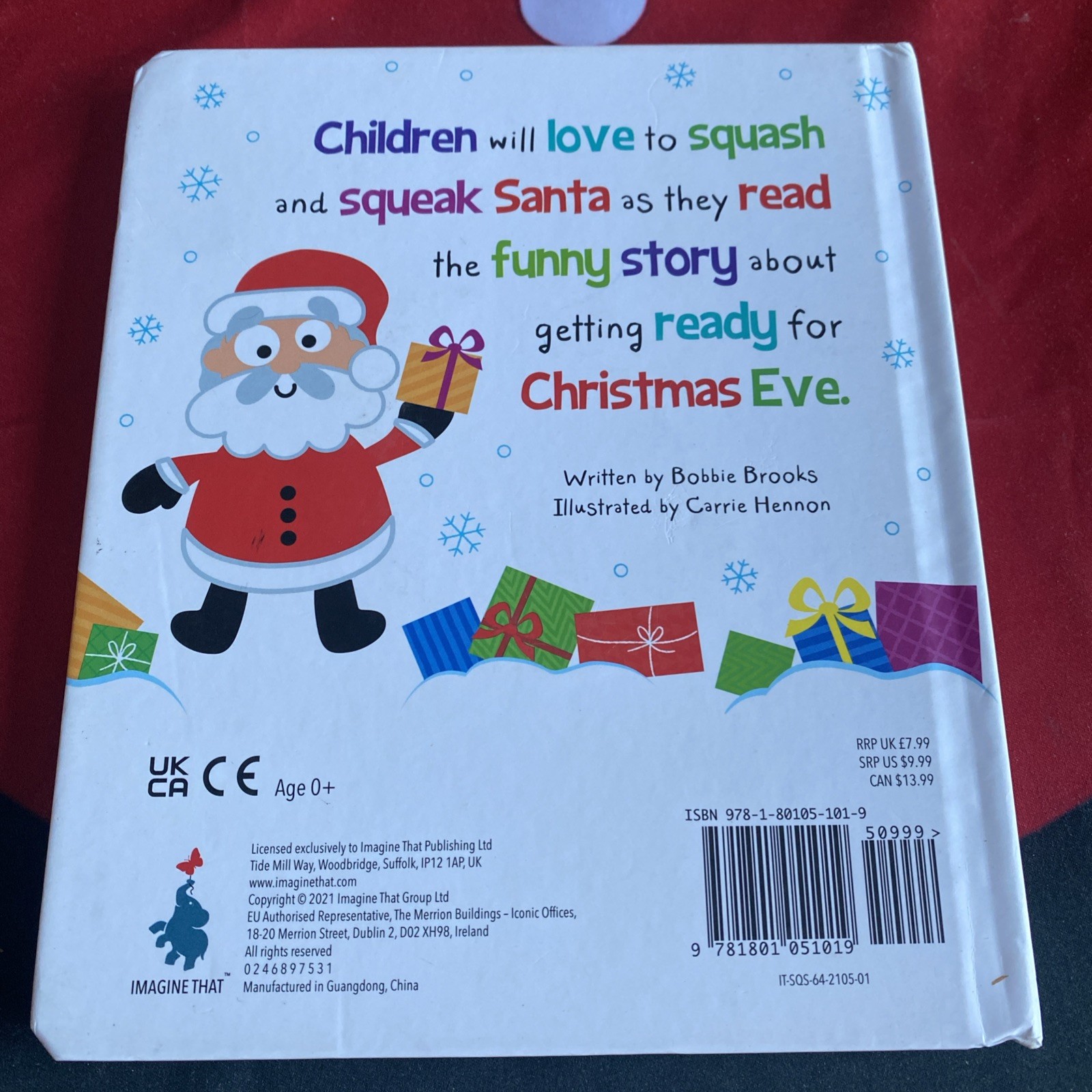 *KIDS*🎅🏼 Ho! Ho! No Santa! by Bobbie Brooks (2021, Hard Book) CHRISTMAS $12.25