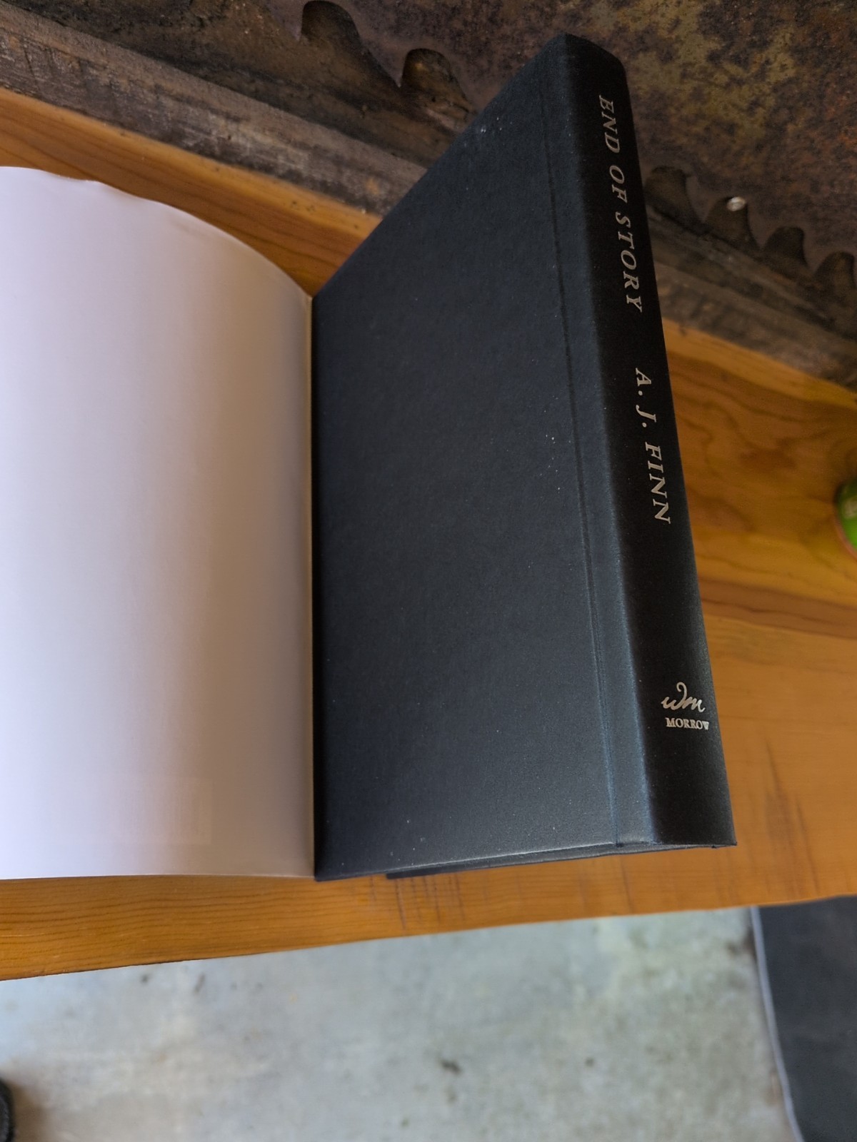 End of Story A.J. Finn Hardcover 1st Edition 1st Print 2024 Mystery Thriller