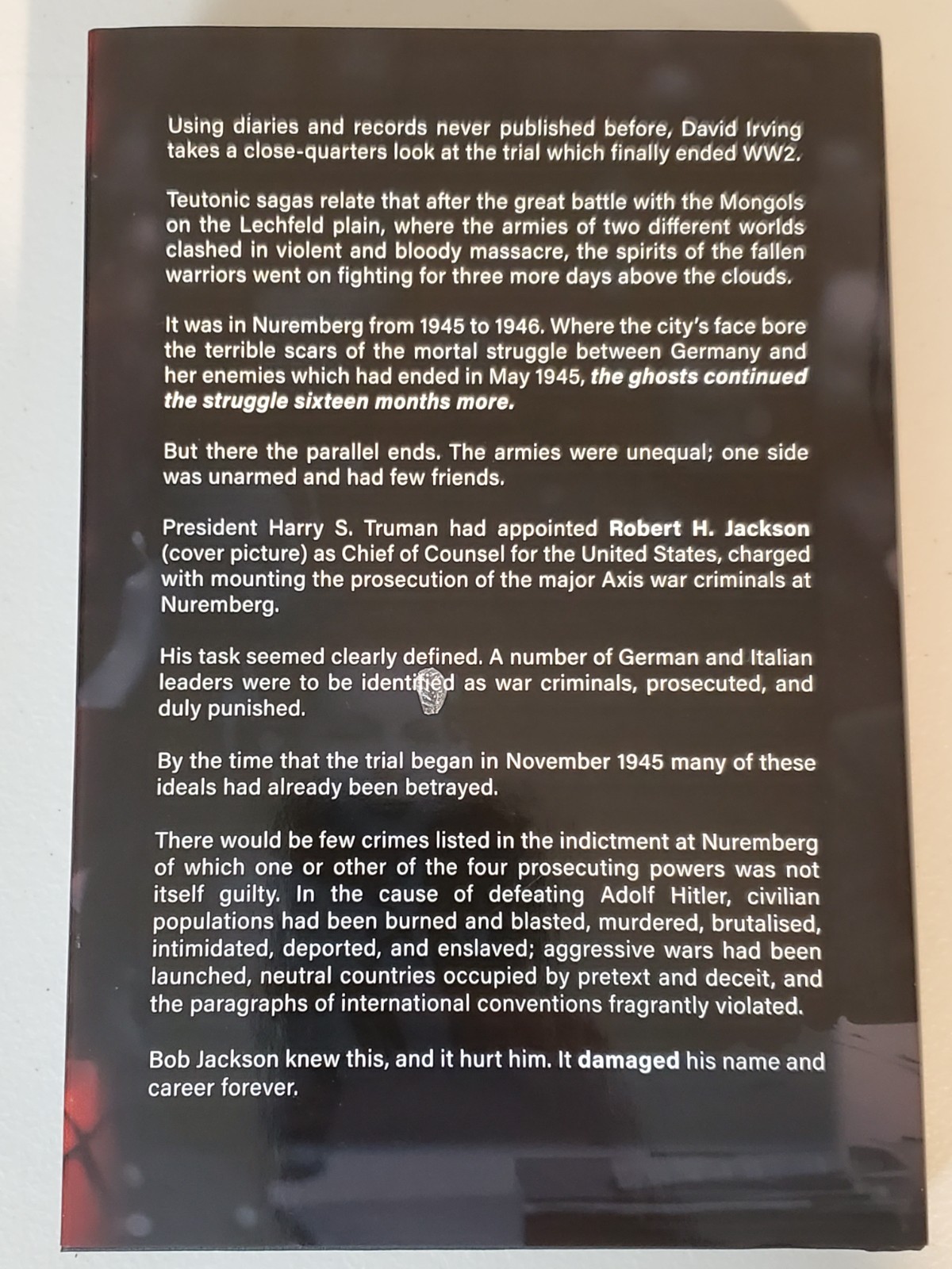 Nuremberg: The Last Battle ©️2024 by David lrving- LATEST HARDCOVER EDITION