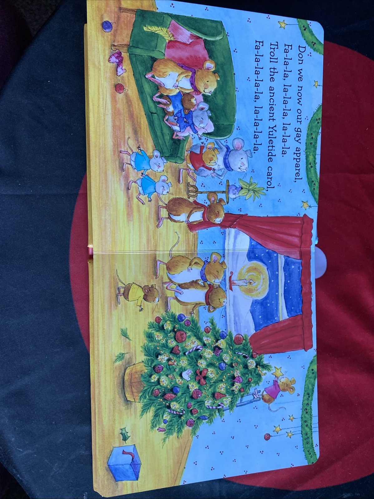 *KIDS🎅🏼 Deck the Halls by Veronica Vasylenko (2011, Pad Book) CHRISTMAS $12.25