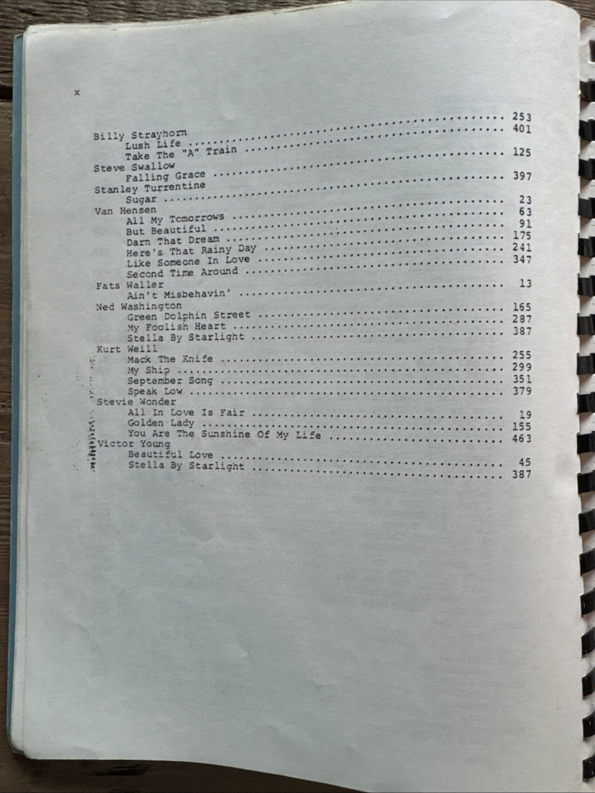 The Real Vocal Book – Real Vocal Book Press – 480 Pages – 223 Charts – Vintage