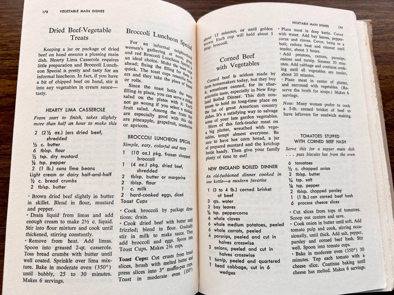 Americas Best Vegetable Recipes Cookbook 1970 vintage Farm Journal 336 pages