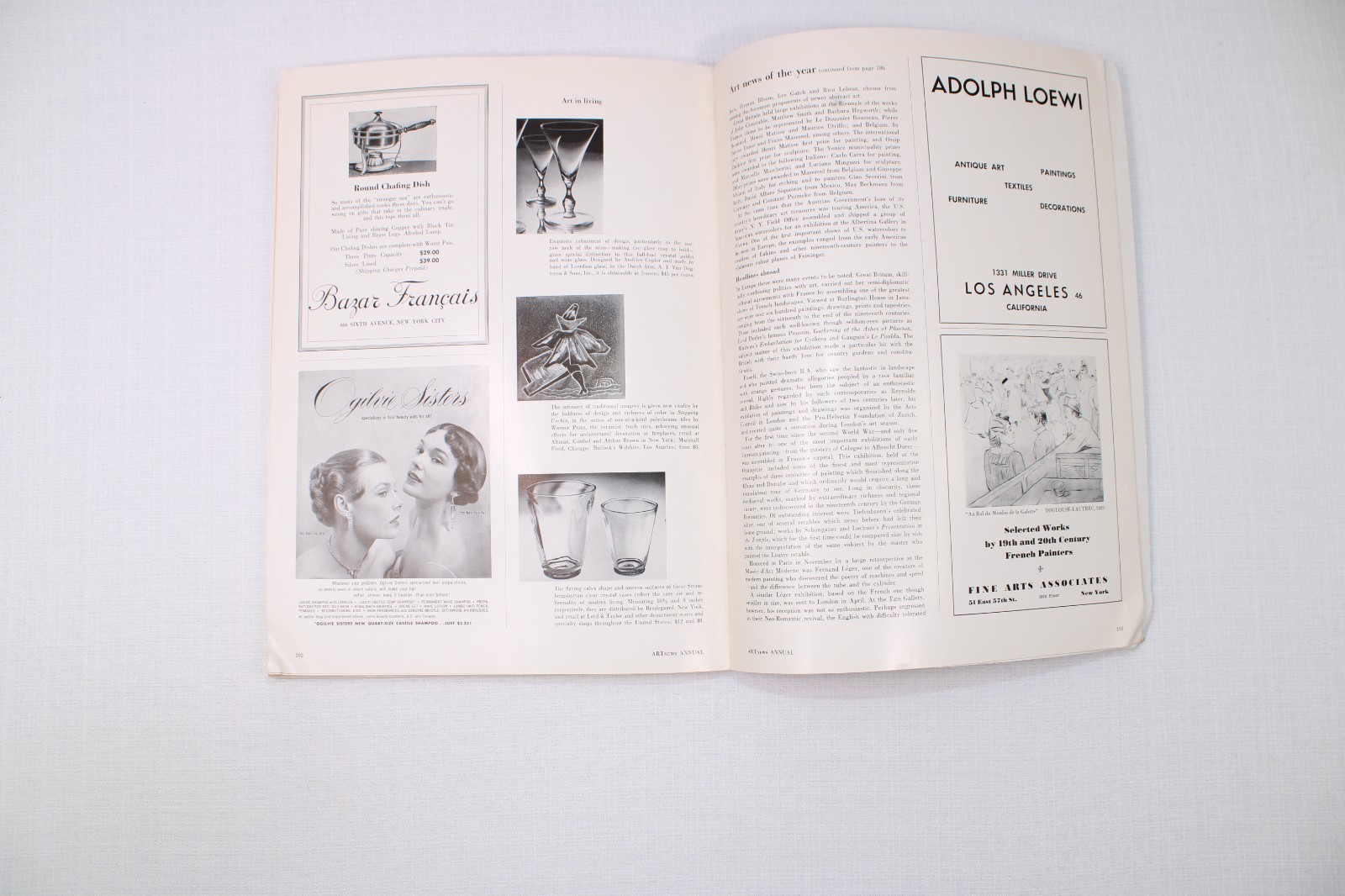 Art News Annual 1951 Oversized 200+ Pages Softcover Paperback
