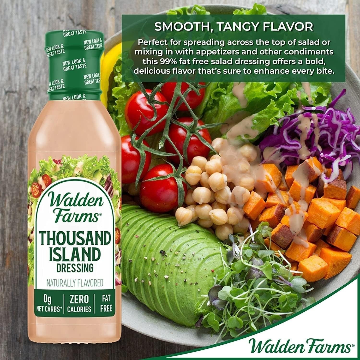 Versatile Thousand Island Dressing – 12 oz Low Carb, Gluten-Free Delight