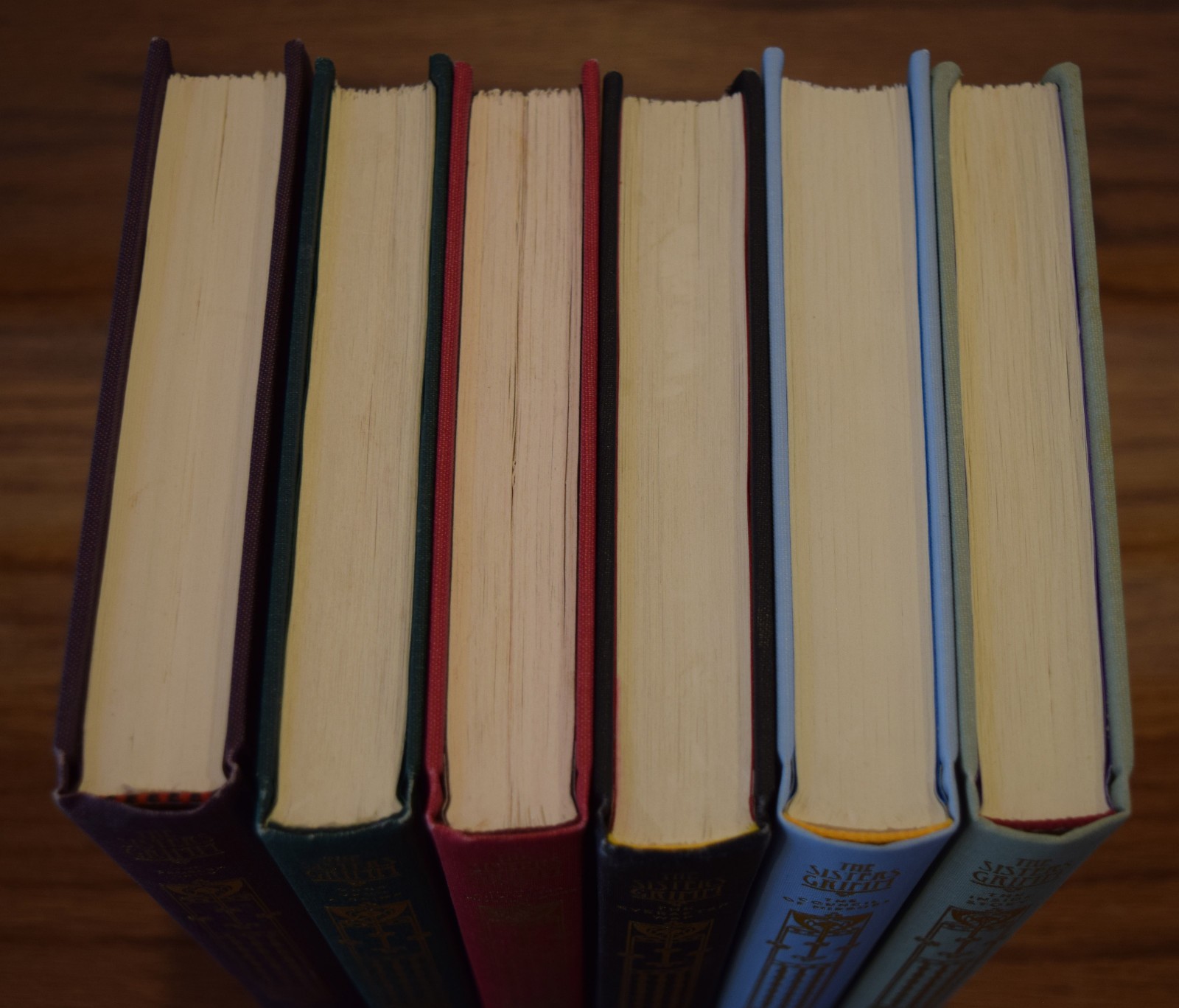 THE SISTERS GRIMM BOOK SERIES LOT VOL. 3, 4, 5, 7, 8, 9, HARDCOVERS, PRE-OWNED