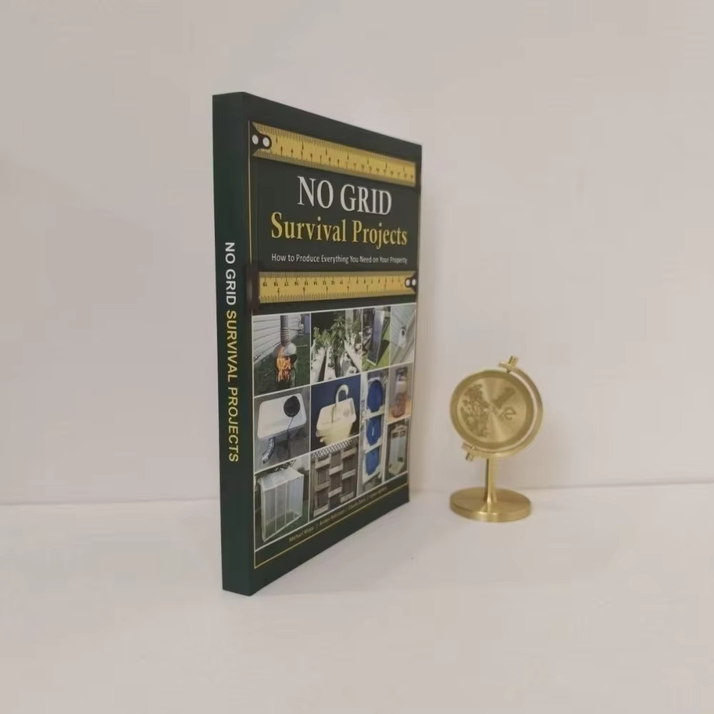 NO GRID Survival Projects by Michael Major | Off-Grid Homesteading Guide PB