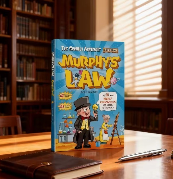 Murphy’s Law Learning Book for Kids 8-12 with 128 Pages Paperback Illustrated