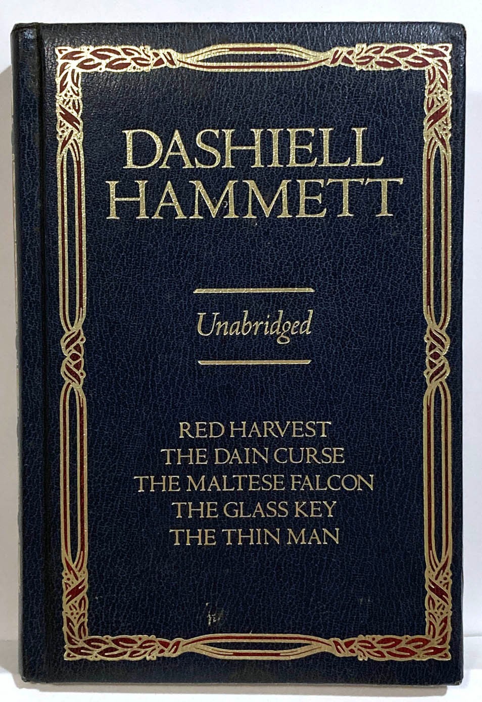 THE NOVELS OF DASHIELL HAMMETT 5-in-1 Hardcover RED HARVEST THIN MAN DAIN CURSE+