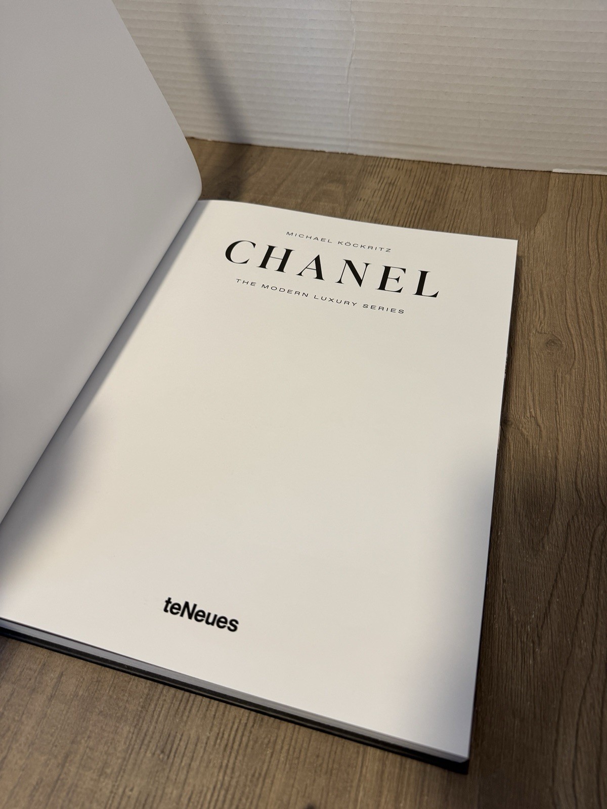 CHANEL The Modern Luxury Series Hardcover Coffee Table Book- Ltd. Edition 2025