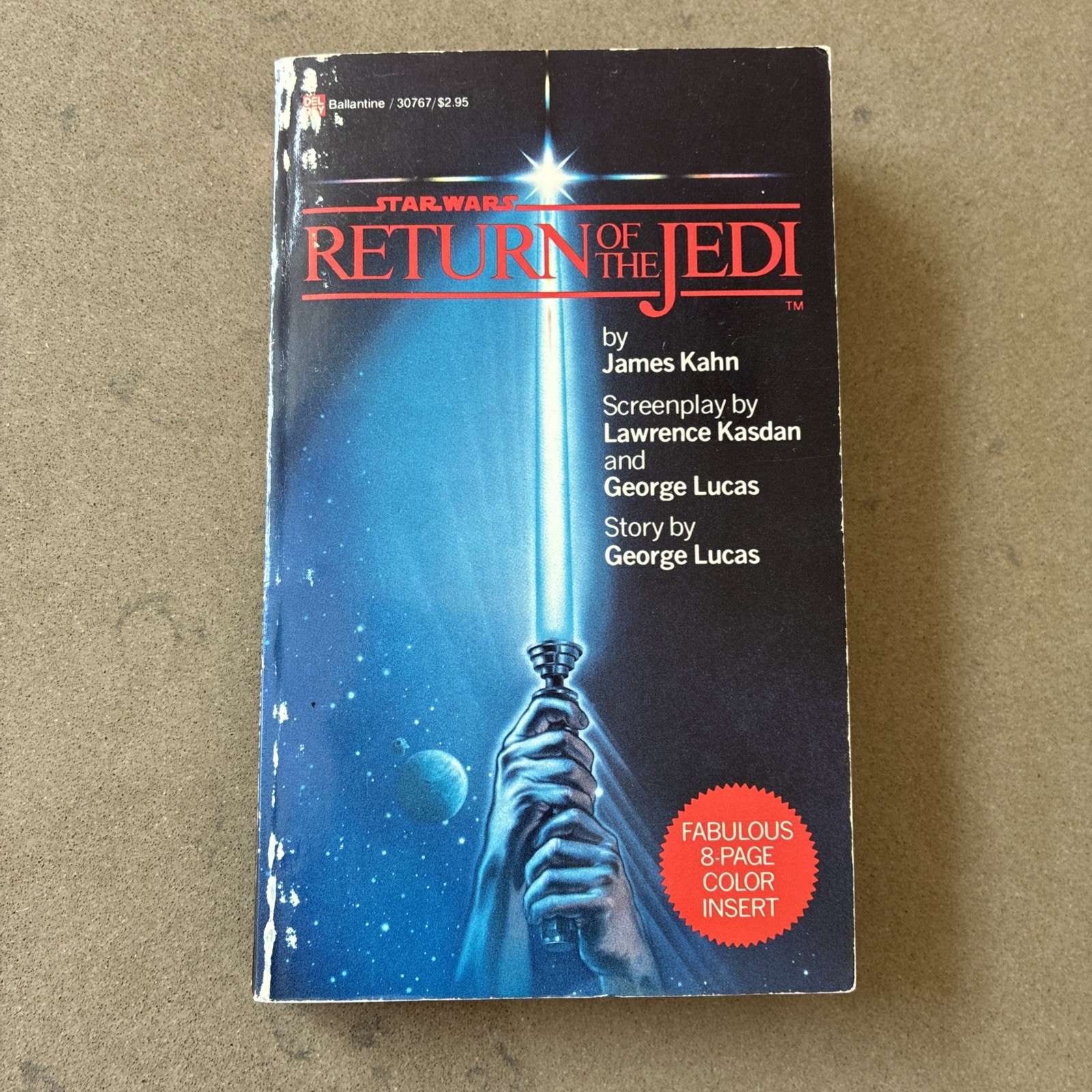 Star Wars Return of the Jedi – James Kahn Paperback Novel 1st edition 1983