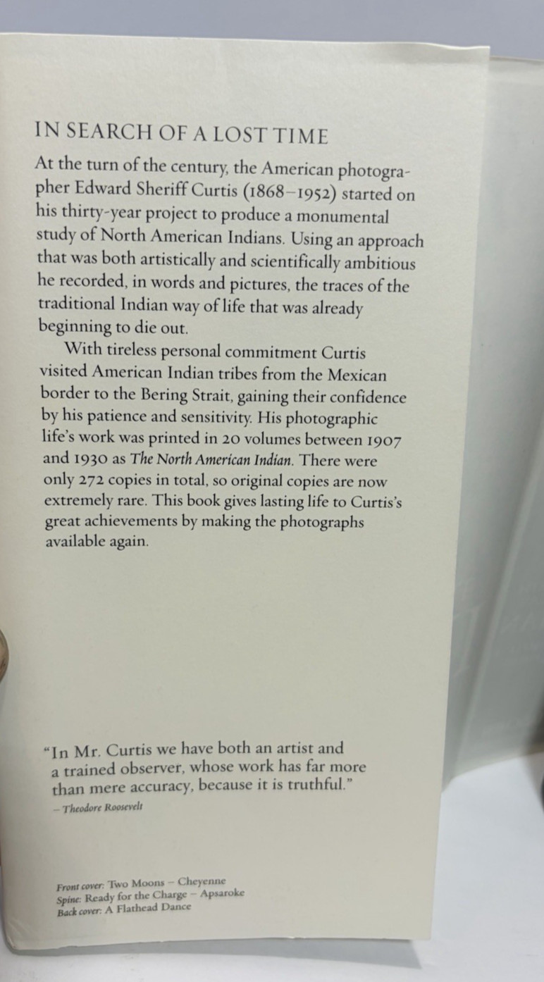 2020 “The North American Indian: The Complete Portfolios” by Edward S. Curtis