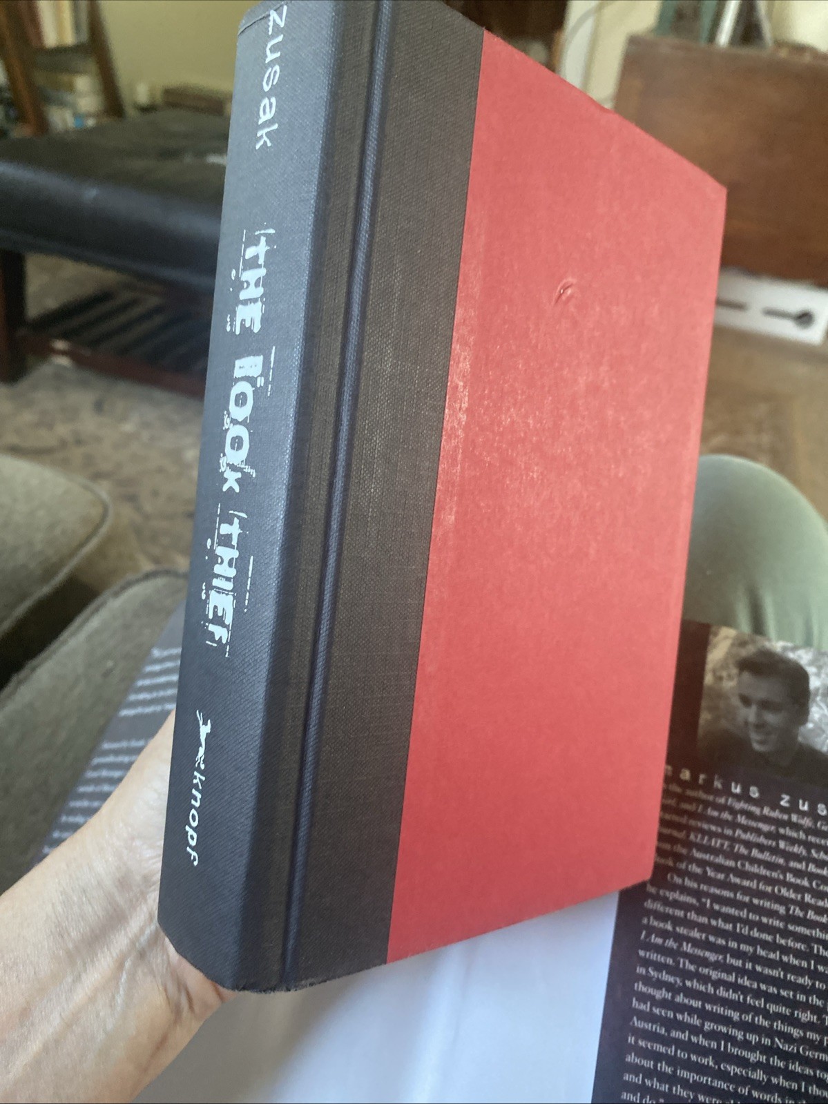 The Book Thief by Markus Zusak, HC, 2006, First American Edition, 12Th Printing