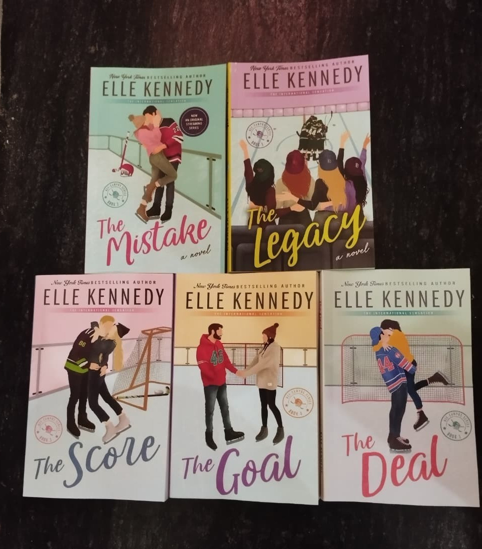 The off Campus 5 book set by Elle Kennedy English Paperback Free Shipping USA