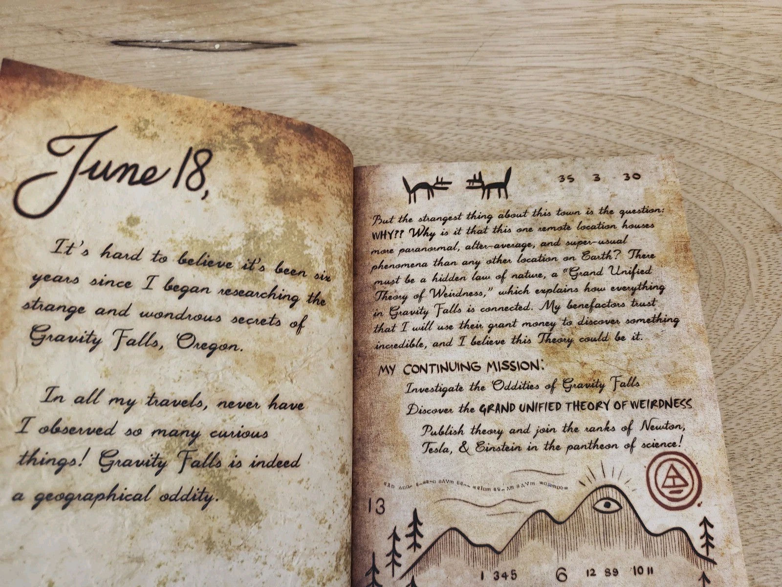 Gravity Falls: Journal 3 by Alex Hirsch 2016, Hardcover First Edition