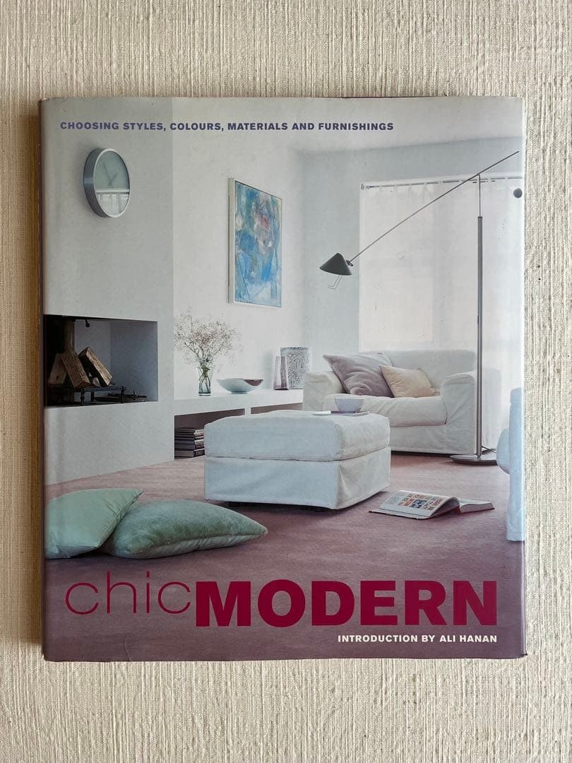 Chic Modern Ali Hanan 2023 Interior Design Art Book Hardcover 9.9×11.4in